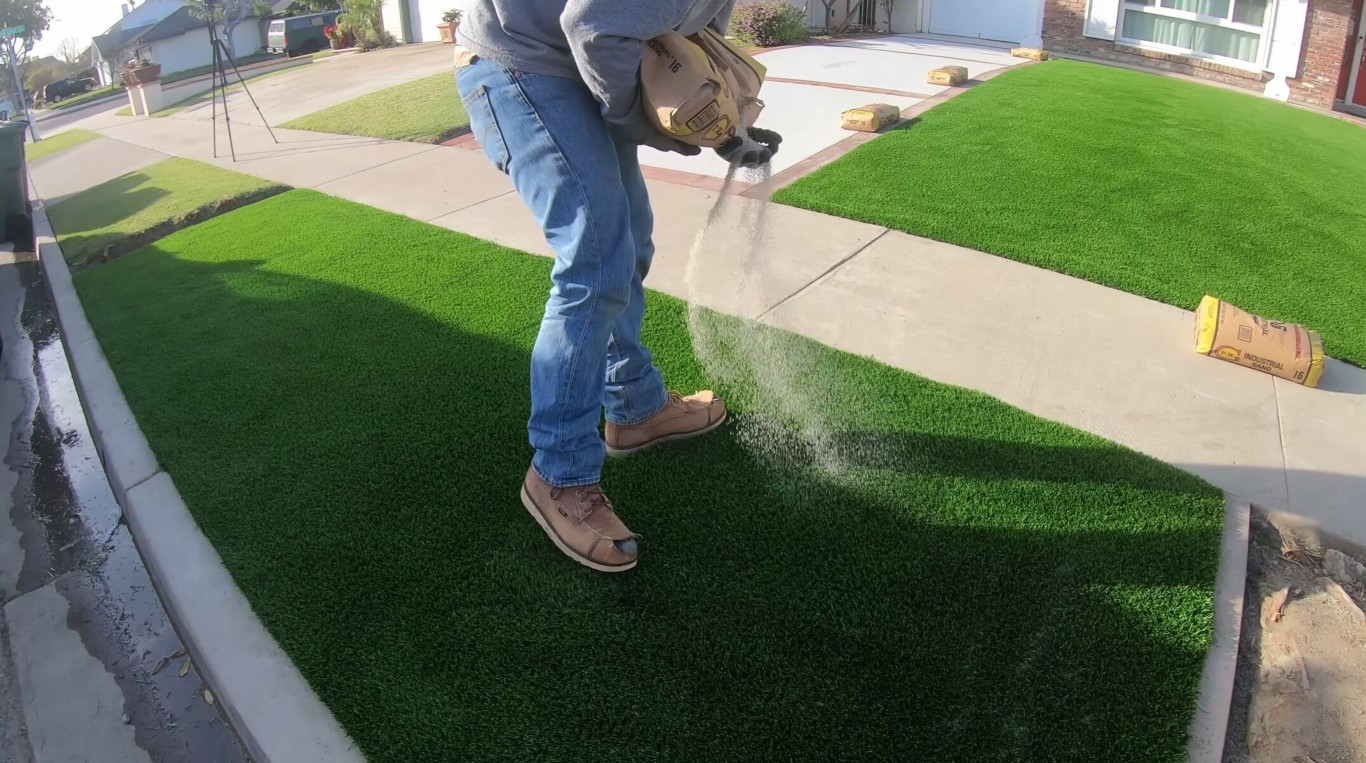 Commercial artificial grass installation for businesses in Rogers, AR
